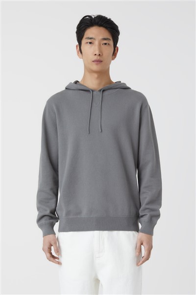 Maglione grigio girocollo casual da lavoro